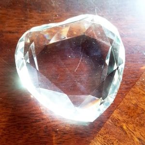 Rosenthal crystal heart